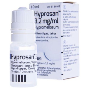 Hyprosan silmatilgad lahus 3,2mg/1ml 10ml n1 toote pilt