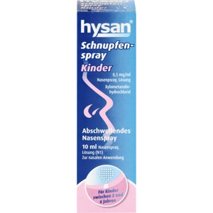 HYSAN Schnupfenspray Kinder Produktbild