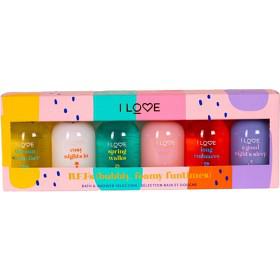 I LOVE B.F.F’s Bubbly, Foamy, Funtimes Shower Gel Collection 6x100 ml produkt bild