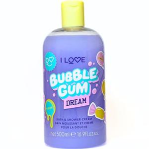 I Love Bath & Shower Gel, Bubble Gum Dream 500 ml produkt bild