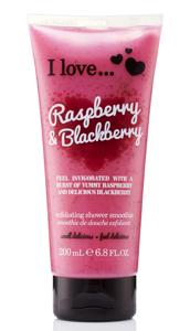 I Love… Exfoliating Shower Smoothie Raspberry & Blackberry 200ml produkt bild