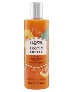 I Love Exotic Fruits Scented Body Wash 350 ml Produktbild