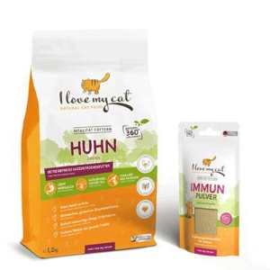 I love my cat Futterset für Katzen zur Stärkung der Abwehrkräfte Produktbild