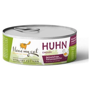I love my cat Katzenfutter Nass mit Huhn - 100g Produktbild