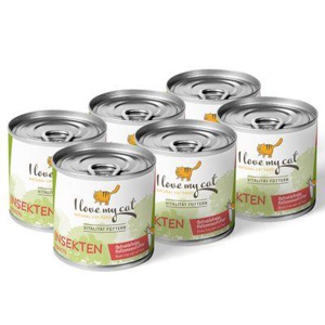 I love my cat Katzenfutter Nass mit Insekten - 100g Produktbild