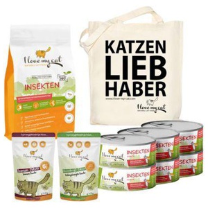 I love my cat Sparset für ernährungssensible Katzen: Trocken- Nassfutter Produktbild