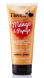 I Love Exfoliating Shower Smoothie Mango & Papaya 200ml, 200ml produkt bild