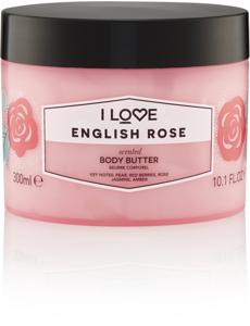 I Love Signature English Rose Body Butter 300 ml produkt bild