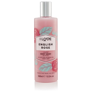 I Love Signature English Rose Body Wash 360 ml produkt bild
