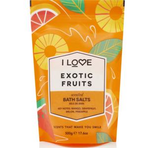 I LOVE Signature Bath Salts Exotic Fruits 500 g produkt bild