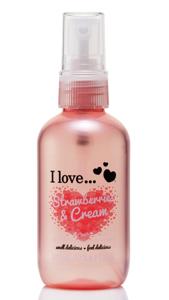 I Love… Strawberries & Cream Body Spritzer 100 ml produkt bild