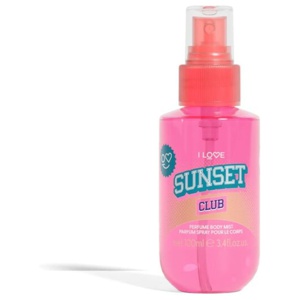 I LOVE Sunset Club Perfume Body Mist 100 ml produkt bild