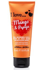 I Love… Mango & Papaya Hand Lotion 75 ml produkt bild