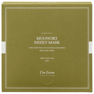 I'm From Mugwort Sheet Mask 23 ml produkt bild