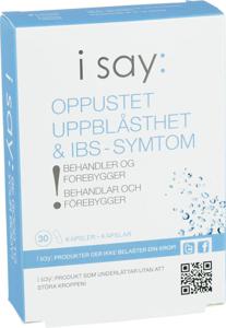 I Say: Uppblåsthet och IBS-symtom 30 kapslar produkt bild