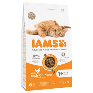 IAMS Advanced Nutrition Trockenfutter Katze, Adult ab 1 Jahr, Geflügel 3 kg Produktbild