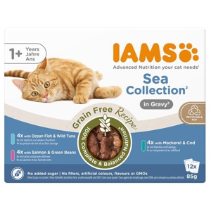 IAMS Advanced Nutrition Grain Free Sea Collection in Sauce Produktbild