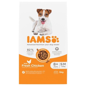 IAMS Advanced Nutrition Senior Small & Medium Dog mit Huhn Produktbild