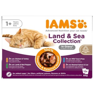 IAMS Advanced Nutrition Adult Land & Sea Mix Produktbild