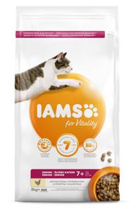 Iams for Vitality Cat Senior Chicken (3 kg) produkt bild