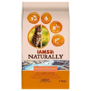 IAMS Naturally Cat Adult Salmon Produktbild