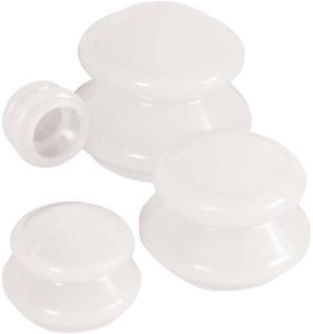 Massage koppar i silikon 4 st produkt bild