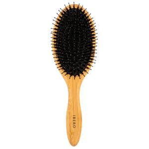 Ibero Eco Bambu Stor Hårborste med Vildsvinsborst/Nylonpiggar 1 st Natur produkt bild