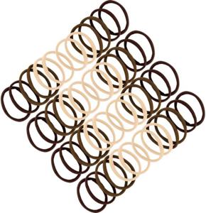 Ibero Hair Ties Brown 50 st produkt bild
