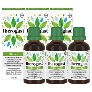 Iberogast Classic, 3x50 ml Flüssigkeit Produktbild