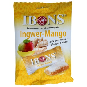IBONS Ingwer Mango Tüte Kaubonbons Produktbild