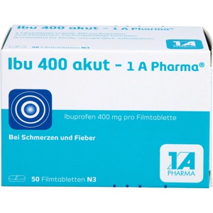 Ibu 400 akut – 1 A Pharma® Produktbild