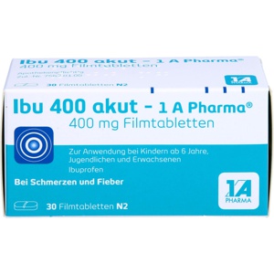 Ibu 400 akut – 1 A Pharma® Produktbild