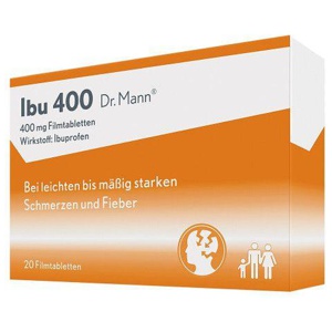 IBU 400 Dr.Mann Filmtabletten Produktbild