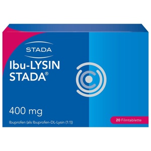 IBU-LYSIN STADA 400 mg Filmtabletten Produktbild