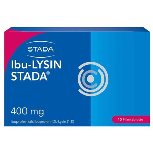 IBU-LYSIN STADA 400 mg Filmtabletten Produktbild