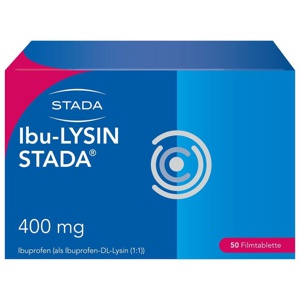 IBU-LYSIN STADA 400 mg Filmtabletten Produktbild