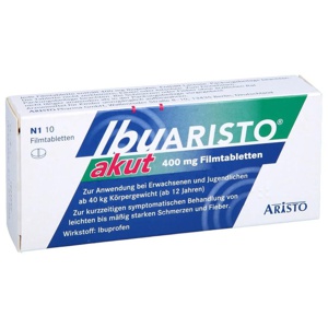 IBUARISTO akut 400 mg Filmtabletten Produktbild