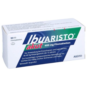 IBUARISTO akut 400 mg Filmtabletten Produktbild