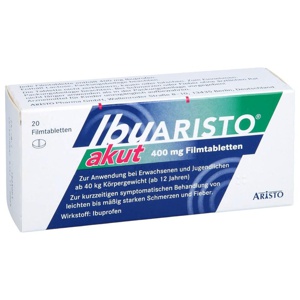 IBUARISTO akut 400 mg Filmtabletten Produktbild