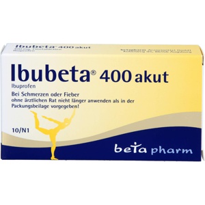 IBUBETA 400 akut Filmtabletten Produktbild