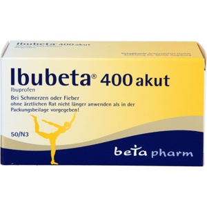IBUBETA 400 akut Filmtabletten Produktbild