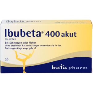 IBUBETA 400 akut Filmtabletten Produktbild