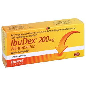 IBUDEX 200 mg Filmtabletten Produktbild