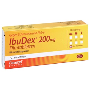 IBUDEX 200 mg Filmtabletten Produktbild