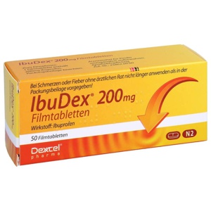 IBUDEX 200 mg Filmtabletten Produktbild