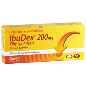 IBUDEX 200 mg Filmtabletten Produktbild