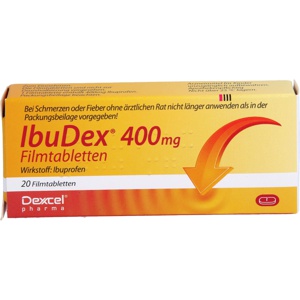 IBUDEX 400 mg Filmtabletten Produktbild