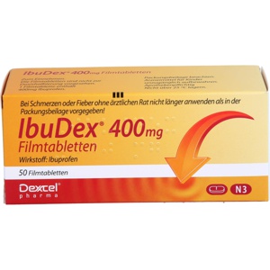 IBUDEX 400 mg Filmtabletten Produktbild