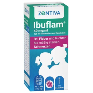 IBUFLAM 40 mg/ml Suspension zum Einnehmen Produktbild