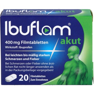 IBUFLAM akut 400 mg Filmtabletten Produktbild